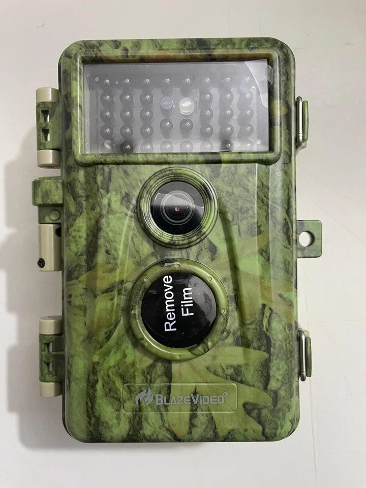 BlazeVideo A252 Wildkamera 24MP 1296P HD Nachtsicht IP66 Outdoor Jagdkamera