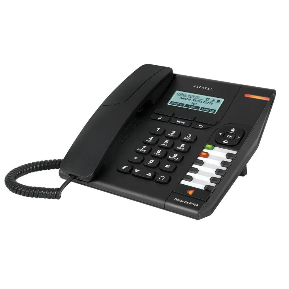 Alcatel Temporis IP151 IP Phone VoIP-Telefon SIP PoE 2 Leitungen HD-Display Büro
