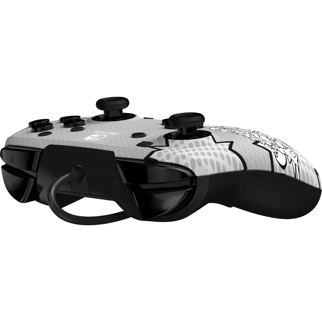 PDP REMATCH Nintendo Switch Controller Comic Attack USB Audio Custom Gaming Pad