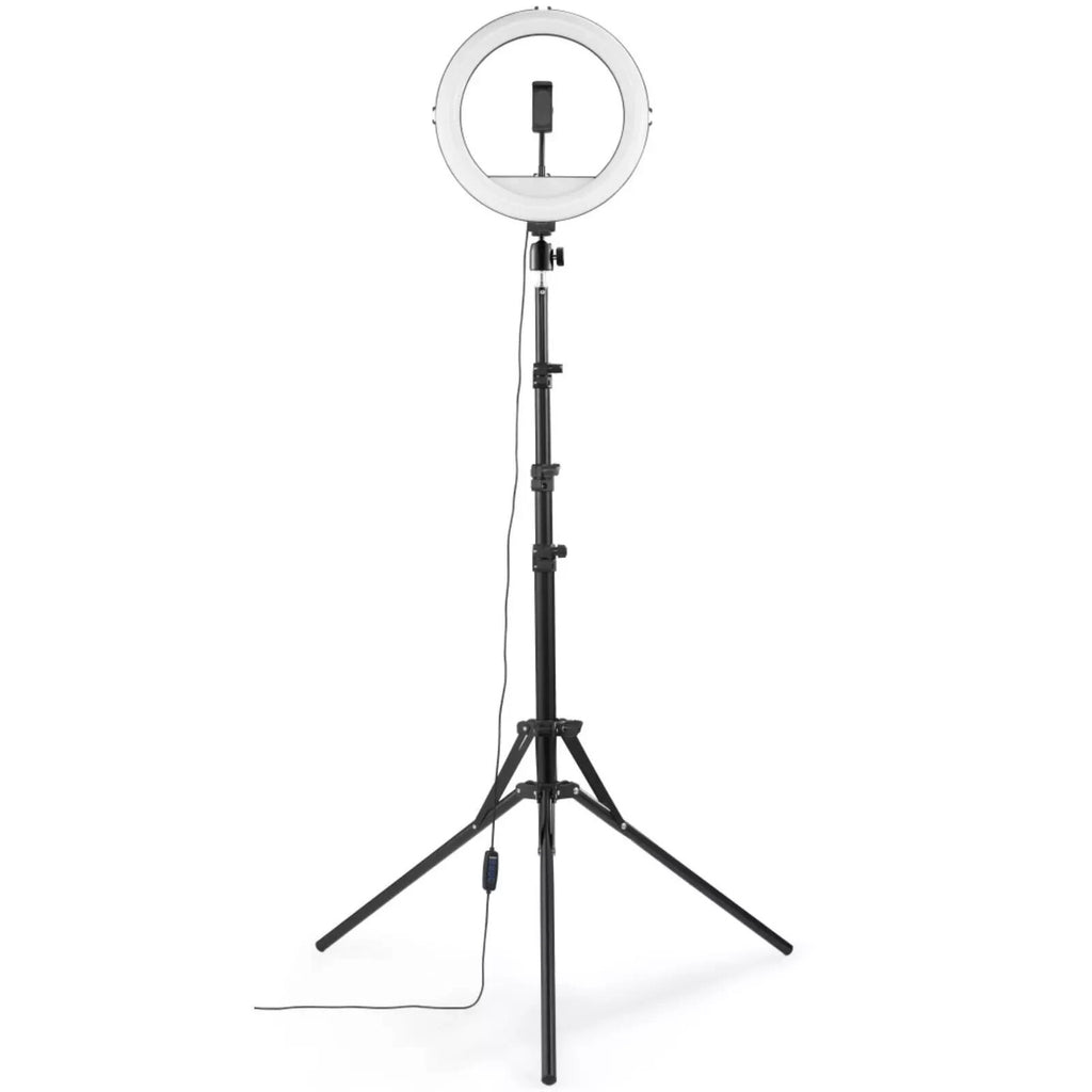 Hama LED-Ringlicht Ringleuchte Spotlight Steady 120 Stativ Handy-Halterung