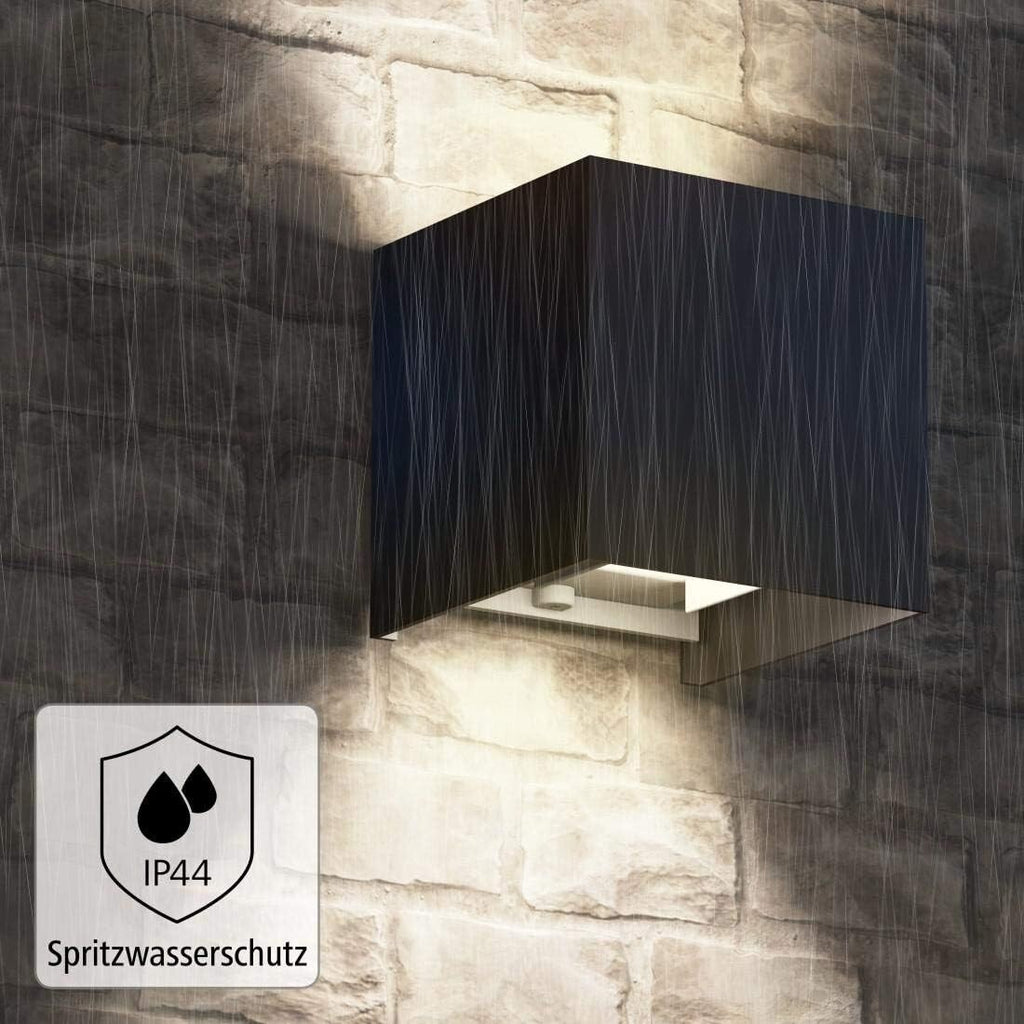 Hama Wandleuchte Wifi LED Smart Home Alexa Google Assistant IP44 dimmbar außen