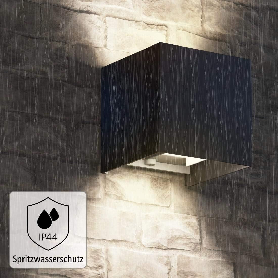 Hama Wandleuchte Wifi LED Smart Home Alexa Google Assistant IP44 dimmbar außen