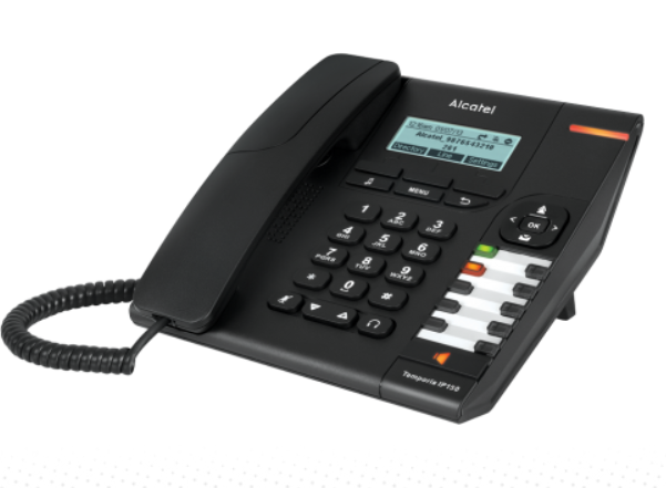Alcatel Temporis IP150 IP Phone VoIP SIP-Telefon PoE 2 Leitungen HD-Display Büro