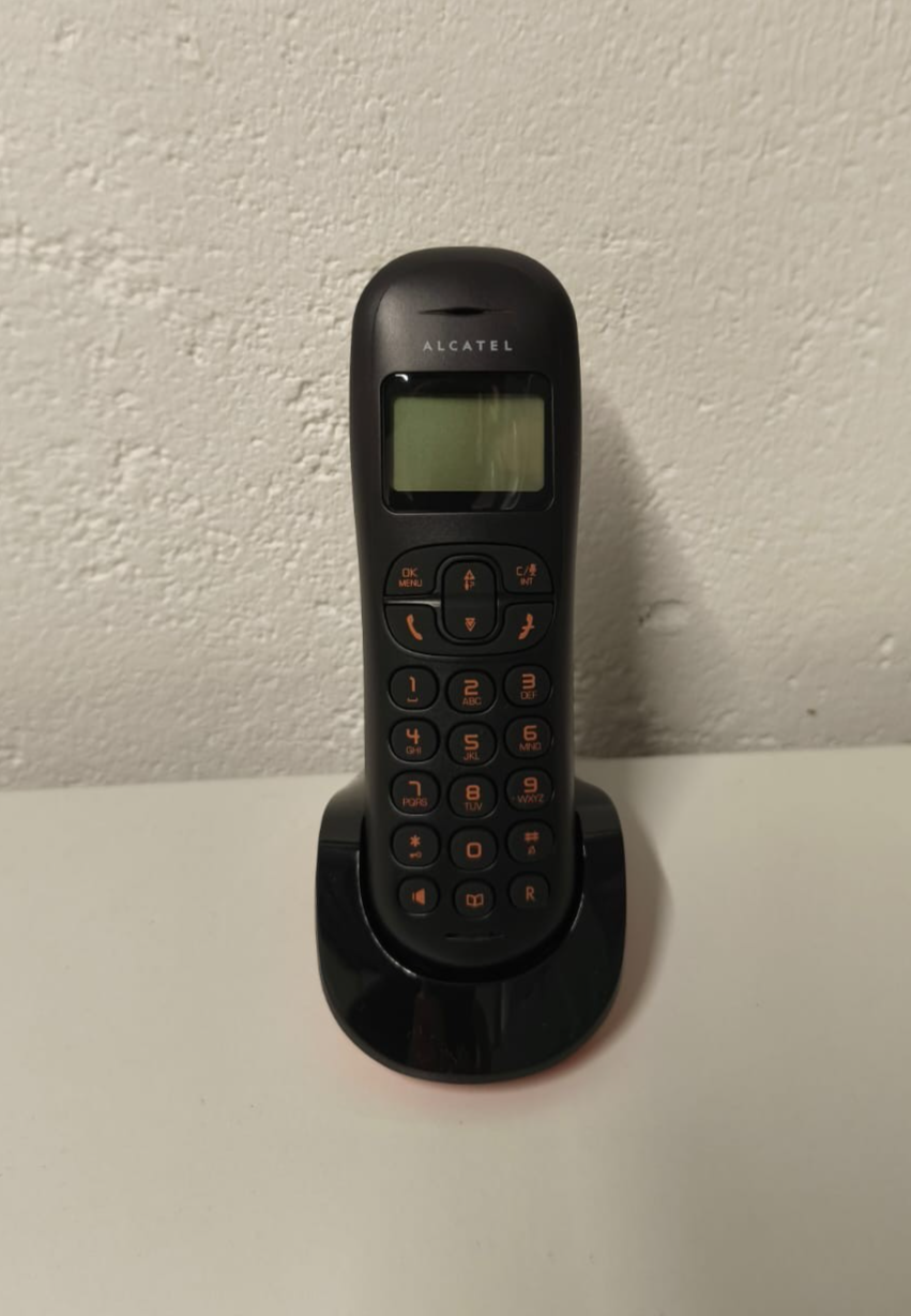 Alcatel C250 InvisiBase Schnurlostelefon DECT Telefon Freisprechfunktion Display