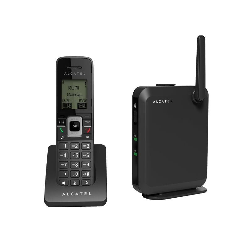 Alcatel Temporis IP2115 IP Phone VoIP-Telefon SIP PoE DECT 6 Mobilteile HD-Voice