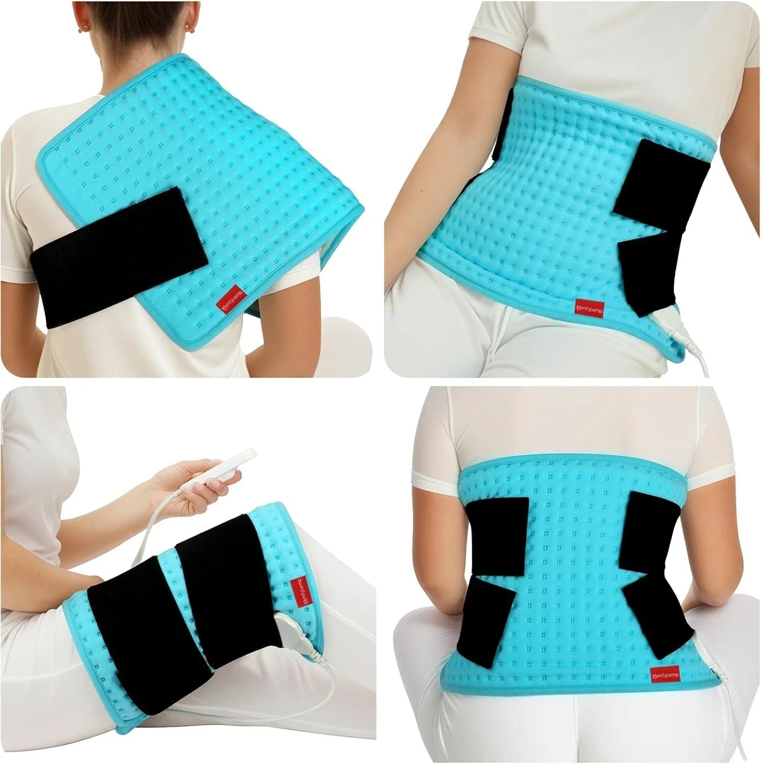 Comfytemp Elektrisches Heizkissen / Wärmekissen für Rücken Nacken und Schulter