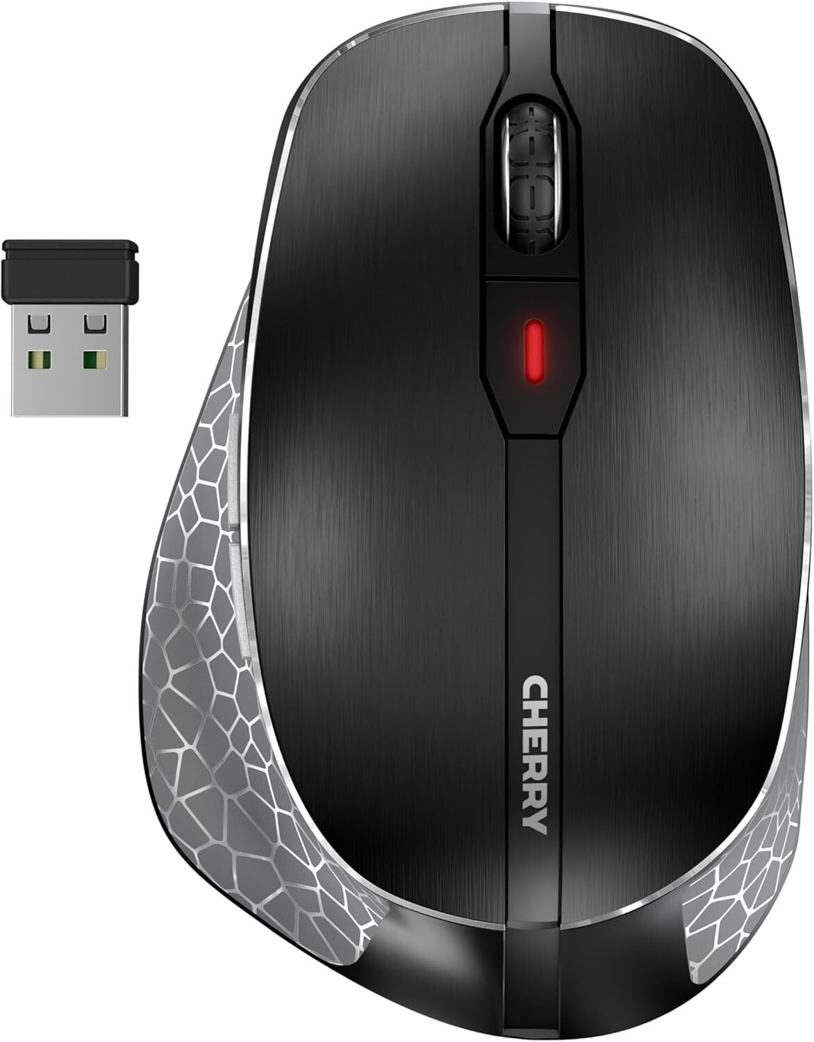 CHERRY MW 8C ERGO Kabellose Ergonomische Maus Bluetooth & 2.4 GHz 3000 DPI USB-C