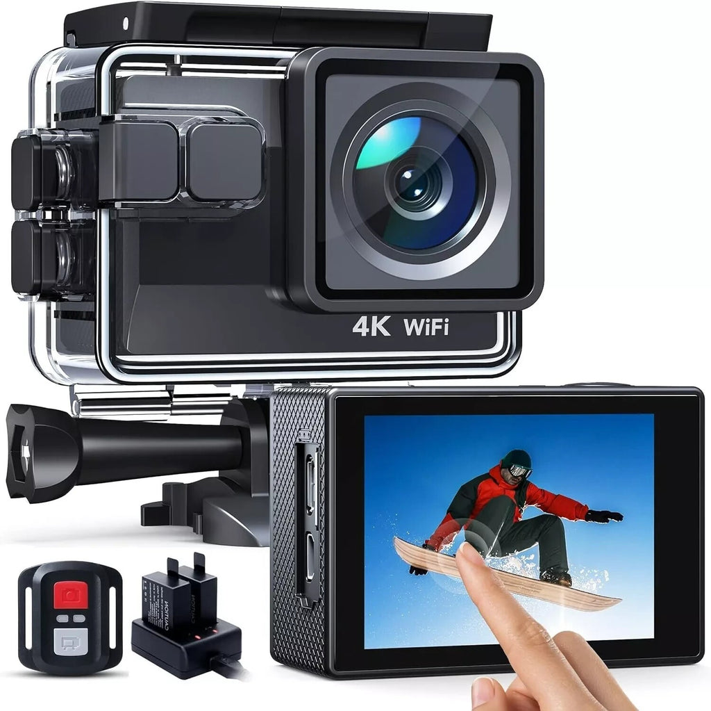 Victure AC820 Action Kamera Cam 4K Ultra-HD 20MP Wasserdicht Weitwinkel Touch