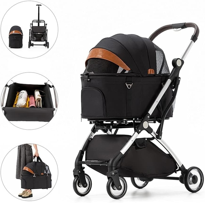 Hundewagen Haustier Kinderwagen Hundebuggy Katzenwagen Pet Stroller faltbar