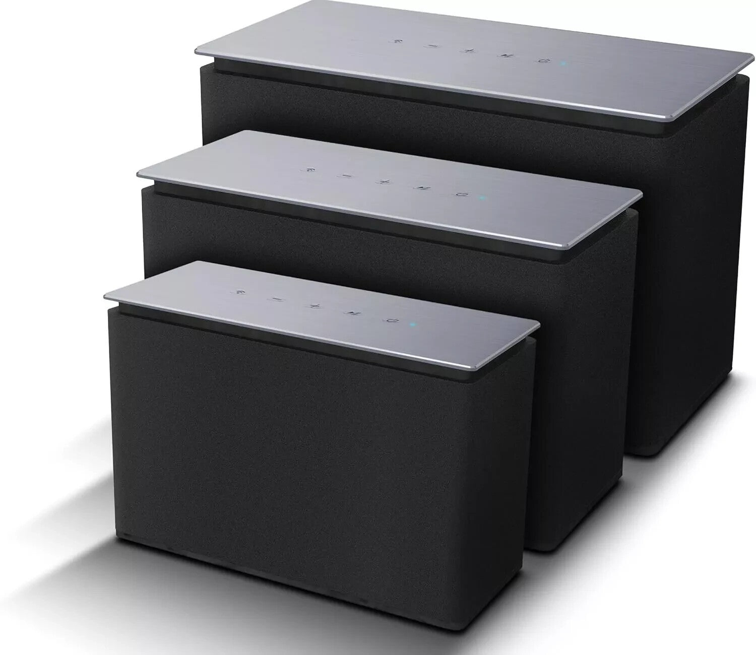 Dyon Area S Multiroom Lautsprecher Wlan Bluetooth RMS Edelstahl Internet Radio