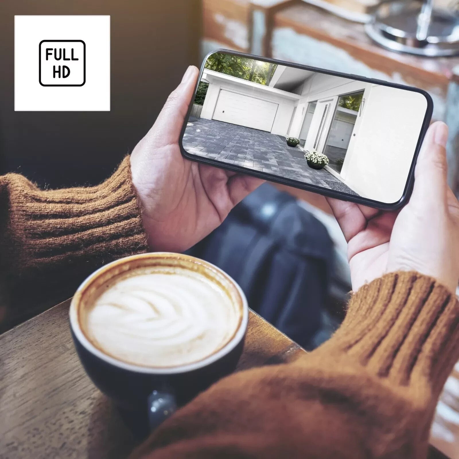 Hama WiFi Überwachungskamera Outdoor 1080p Full HD Nachtsicht Bewegungsmelder