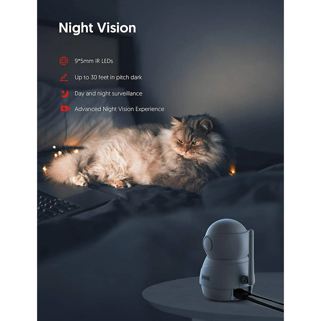 Victure PC530 Überwachungskamera Indoor Baby Monitor 1080P WLAN  Motion Security