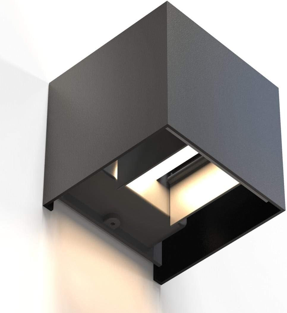 Hama Wandleuchte Wifi LED Smart Home Alexa Google Assistant IP44 dimmbar außen