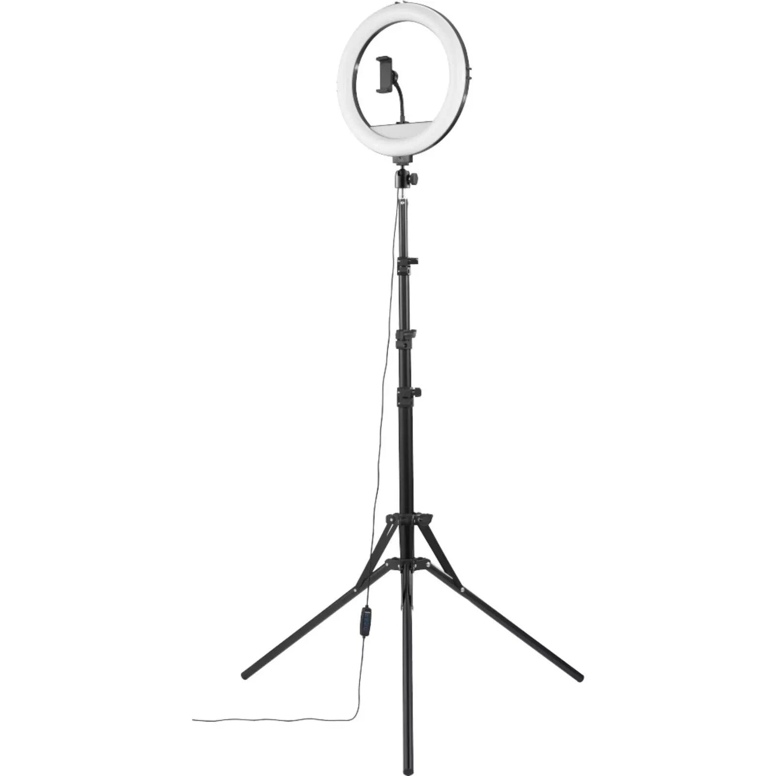 Hama LED-Ringlicht Ringleuchte Spotlight Steady 120 Stativ Handy-Halterung