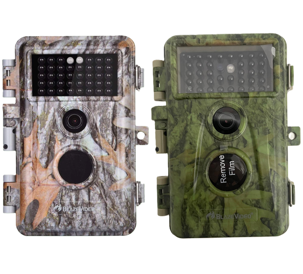 BlazeVideo A252 Wildkamera 48MP 1296P HD Nachtsicht IP66 Outdoor Jagdkamera