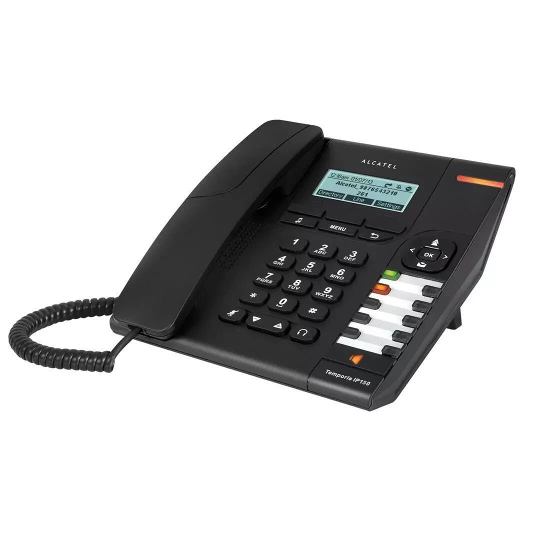 Alcatel Temporis IP151 IP Phone VoIP-Telefon SIP PoE 2 Leitungen HD-Display Büro