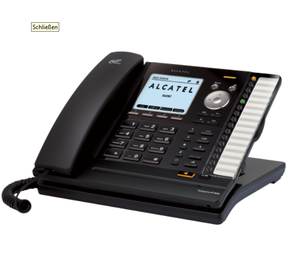 Alcatel Temporis IP700G IPTelefon VoIP Phone  SIP PoE DECT RJ-9 Headset Business