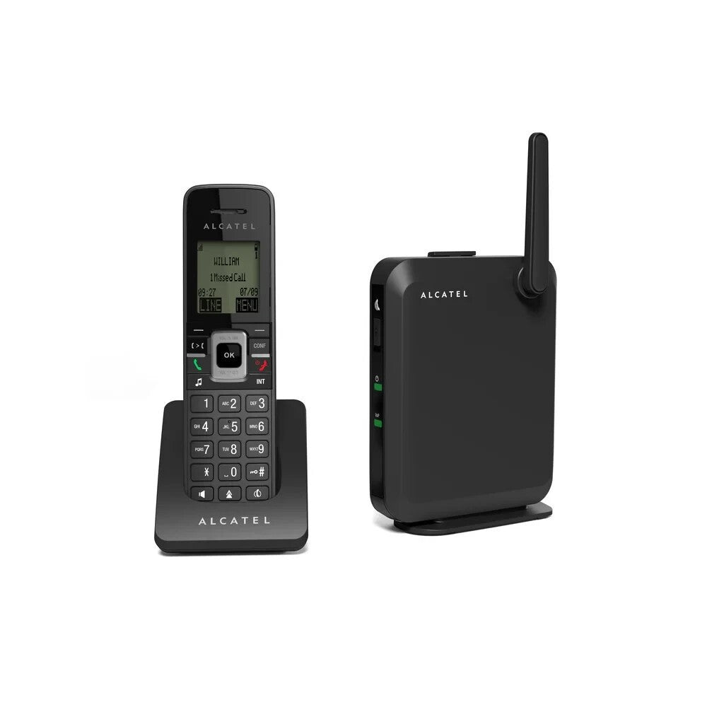 Alcatel Temporis IP2115 IP Phone VoIP-Telefon SIP PoE DECT 6 Mobilteile HD-Voice