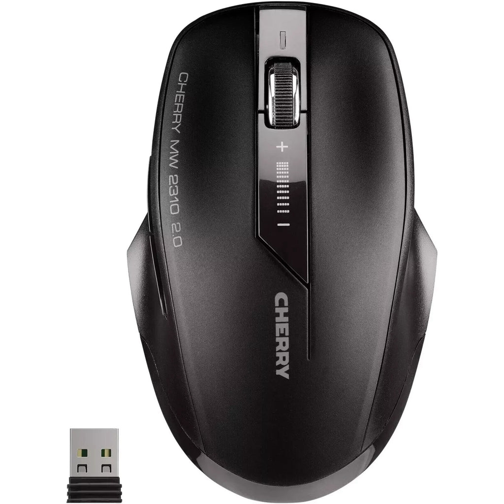 CHERRY MW 2310 2.0 Kabellose Maus Wireless Schwarz Nano USB  beidhändig