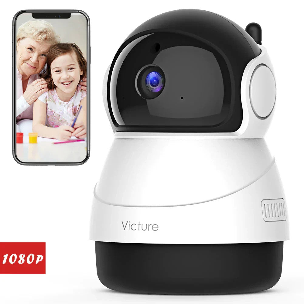 Victure PC530 Überwachungskamera Indoor Baby Monitor 1080P WLAN  Motion Security