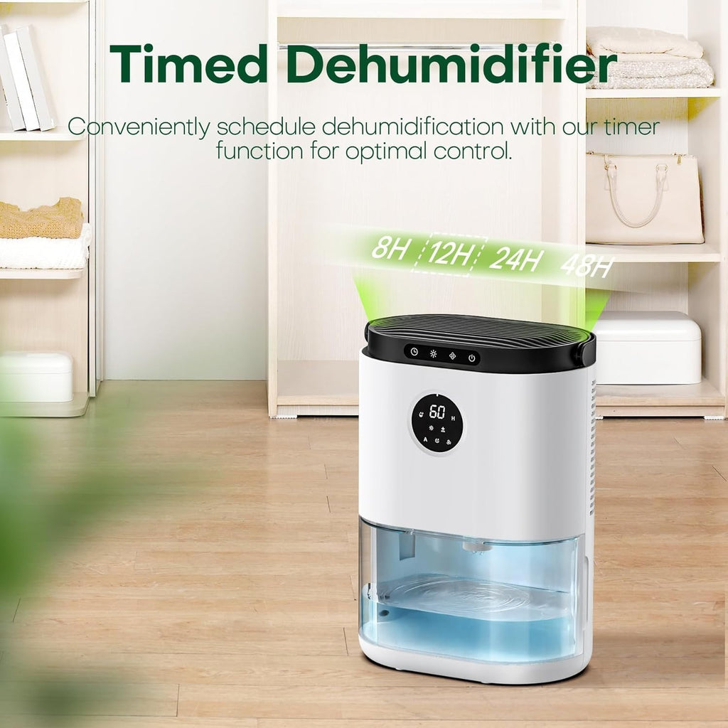 CONOPU Elektrischer Luftentfeuchter für Zuhause 2300 ml Schlafzimmer Badezimmer